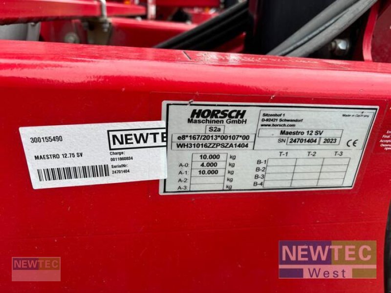 Einzelkornsägerät tip Horsch MAESTRO 12.75 SV, Vorführmaschine in Peine (Poză 6)