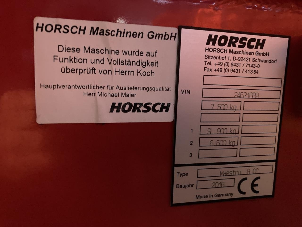 Einzelkornsägerät tip Horsch Maestro 8,75 CC 8 rk. majssåma, Gebrauchtmaschine in Farsø (Poză 5)
