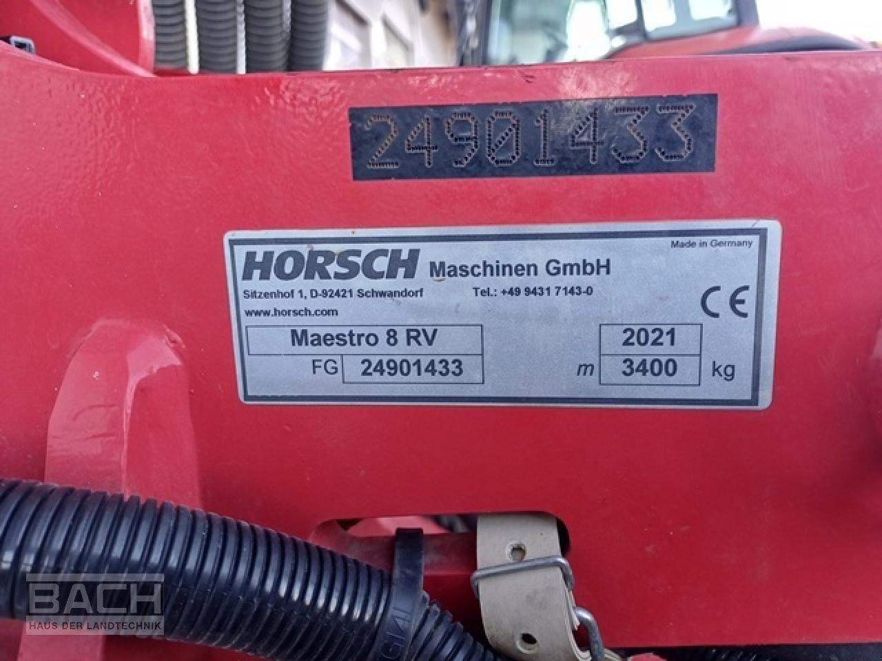 Einzelkornsägerät del tipo Horsch MAESTRO 8 RV, Gebrauchtmaschine en Boxberg-Seehof (Imagen 5)