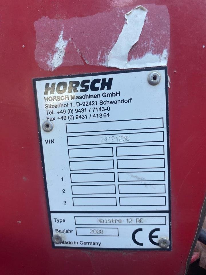 Einzelkornsägerät des Typs Horsch MAISTRO 12RC, Gebrauchtmaschine in Middelfart (Bild 6)