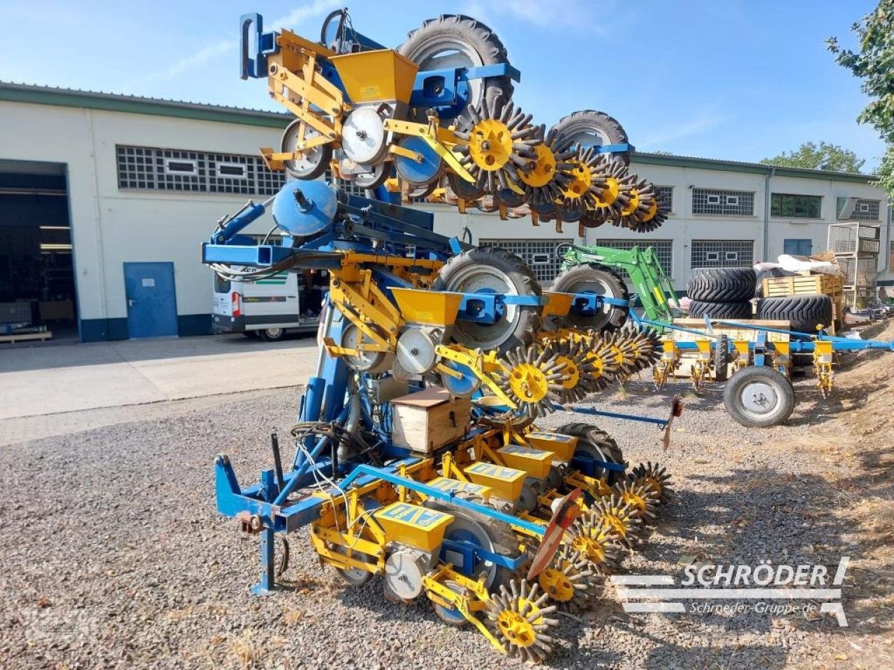 Einzelkornsägerät del tipo Kleine UNICORN 18-REIHIG, Gebrauchtmaschine In Langenweddingen (Immagine 3)