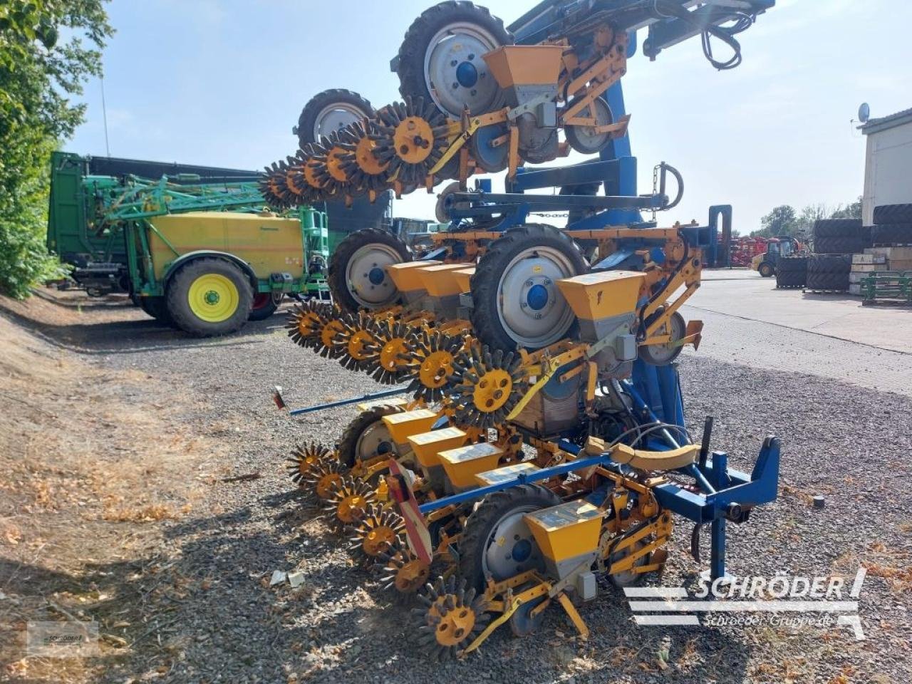 Einzelkornsägerät del tipo Kleine UNICORN 18-REIHIG, Gebrauchtmaschine In Langenweddingen (Immagine 5)