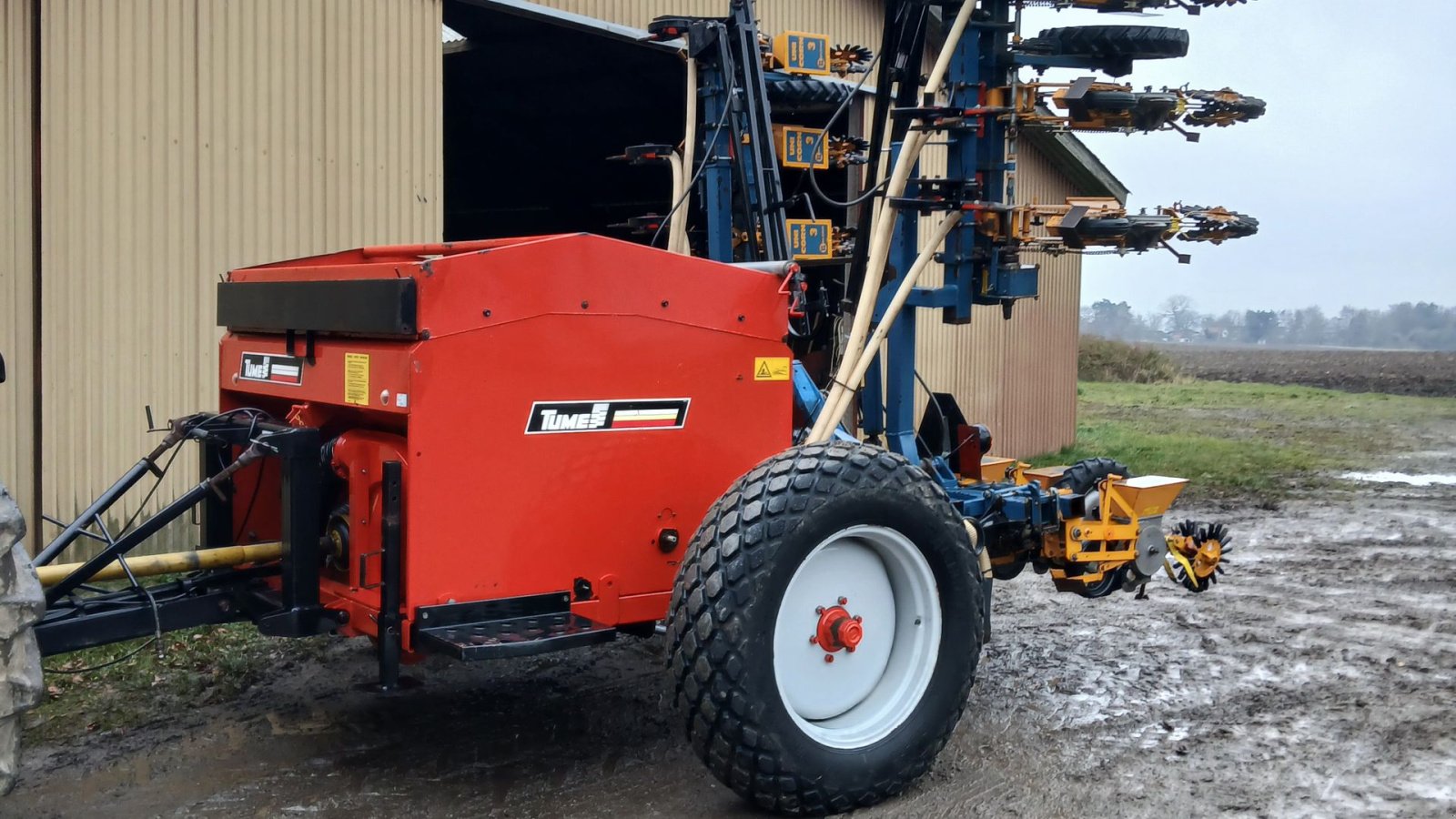 Einzelkornsägerät del tipo Kleine Unicorn 3 Lift, monteret på Tume gødningsmaskine., Gebrauchtmaschine In Roskilde (Immagine 1)