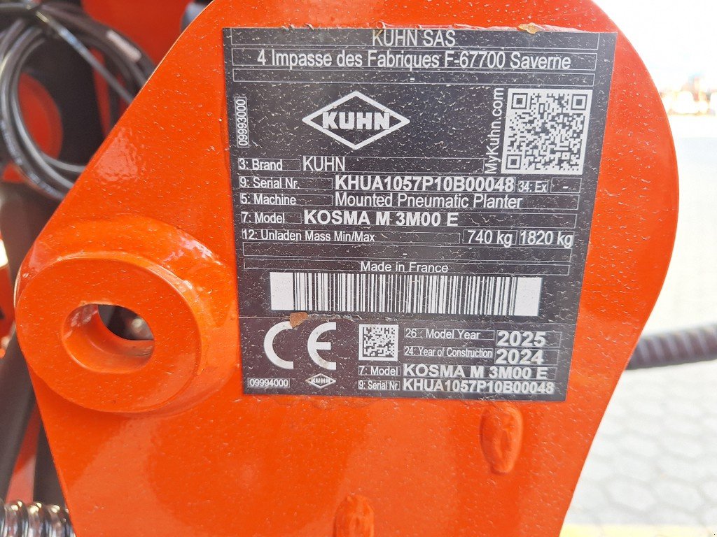 Einzelkornsägerät tip Kuhn Kosma M 3M00 E, Ausstellungsmaschine in Chur (Poză 5)