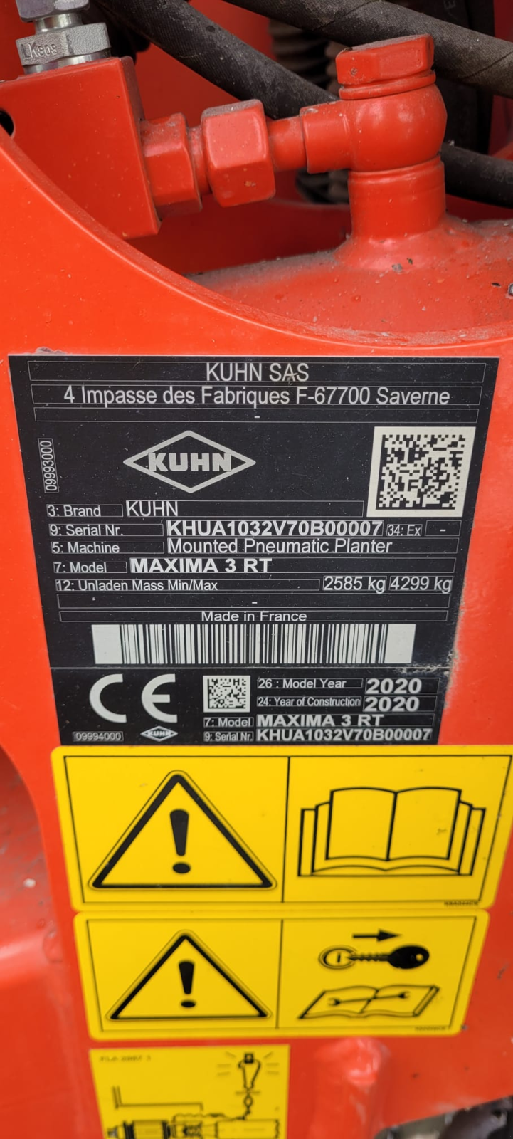 Einzelkornsägerät типа Kuhn MAXIMA 3 RT, Gebrauchtmaschine в Rathenow (Фотография 1)