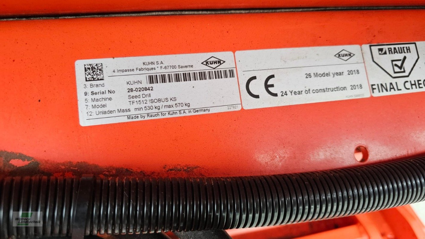 Einzelkornsägerät typu Kuhn Maxima 3 TIL E mit Fronttank, Gebrauchtmaschine v Rhede / Brual (Obrázok 7)