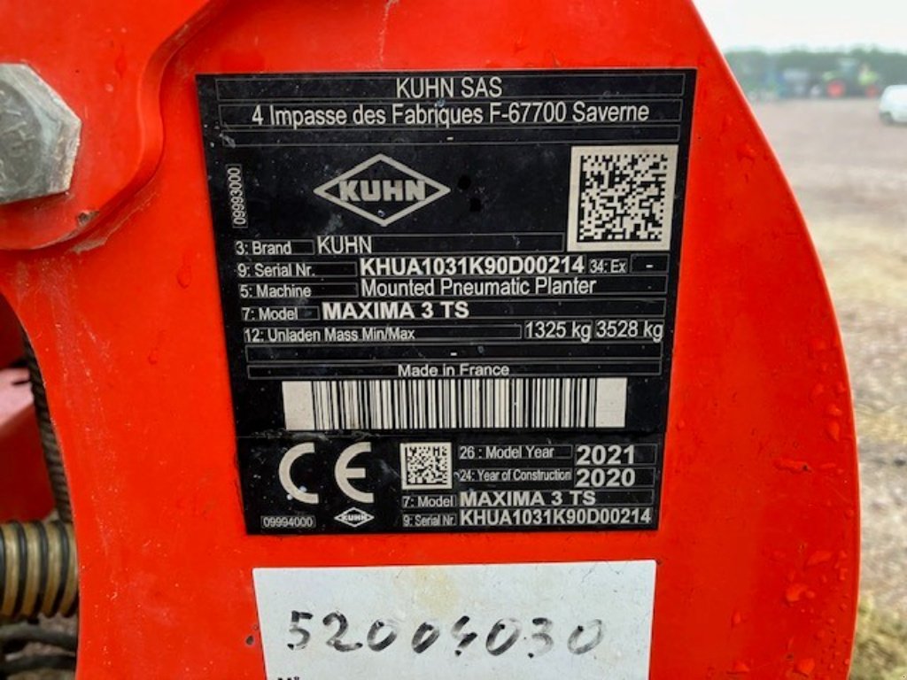 Einzelkornsägerät типа Kuhn MAXIMA 3 TS 6 RANGS FERTI, Gebrauchtmaschine в UZEMAIN (Фотография 7)