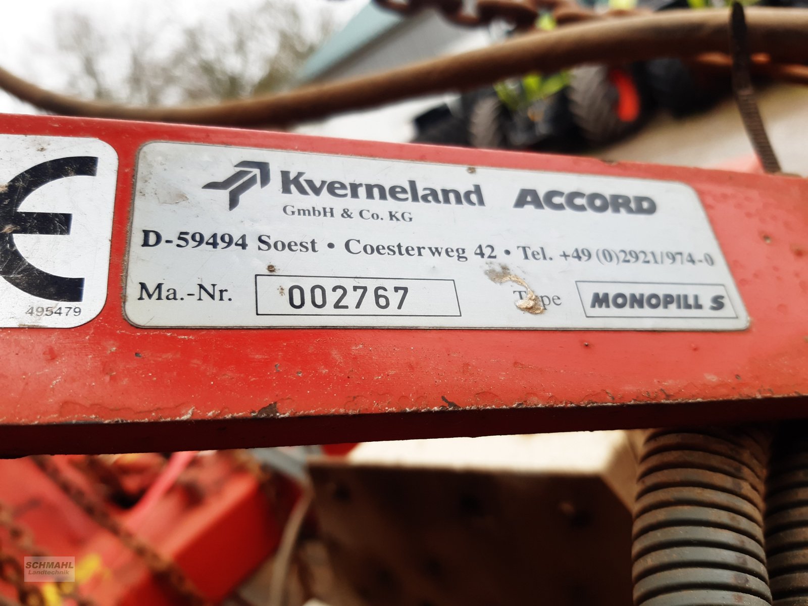 Einzelkornsägerät tipa Kverneland ACCORD D AS, Gebrauchtmaschine u Oldenburg in Holstein (Slika 2)
