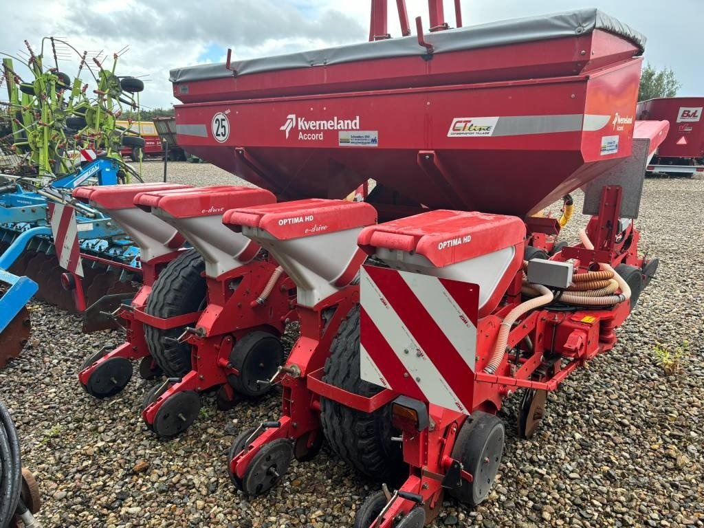 Einzelkornsägerät des Typs Kverneland E Drive Optima HD 8 Rækket, Gebrauchtmaschine in Ribe (Bild 5)