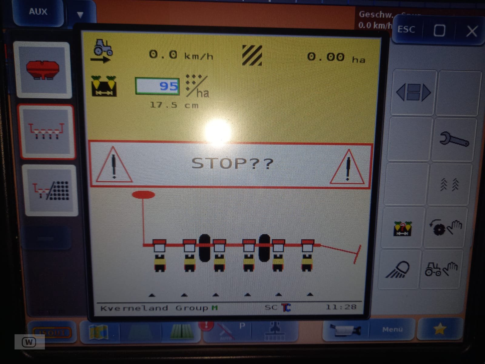 Einzelkornsägerät del tipo Kverneland Optima e-drive V SX, Gebrauchtmaschine In Zell an der Pram (Immagine 15)