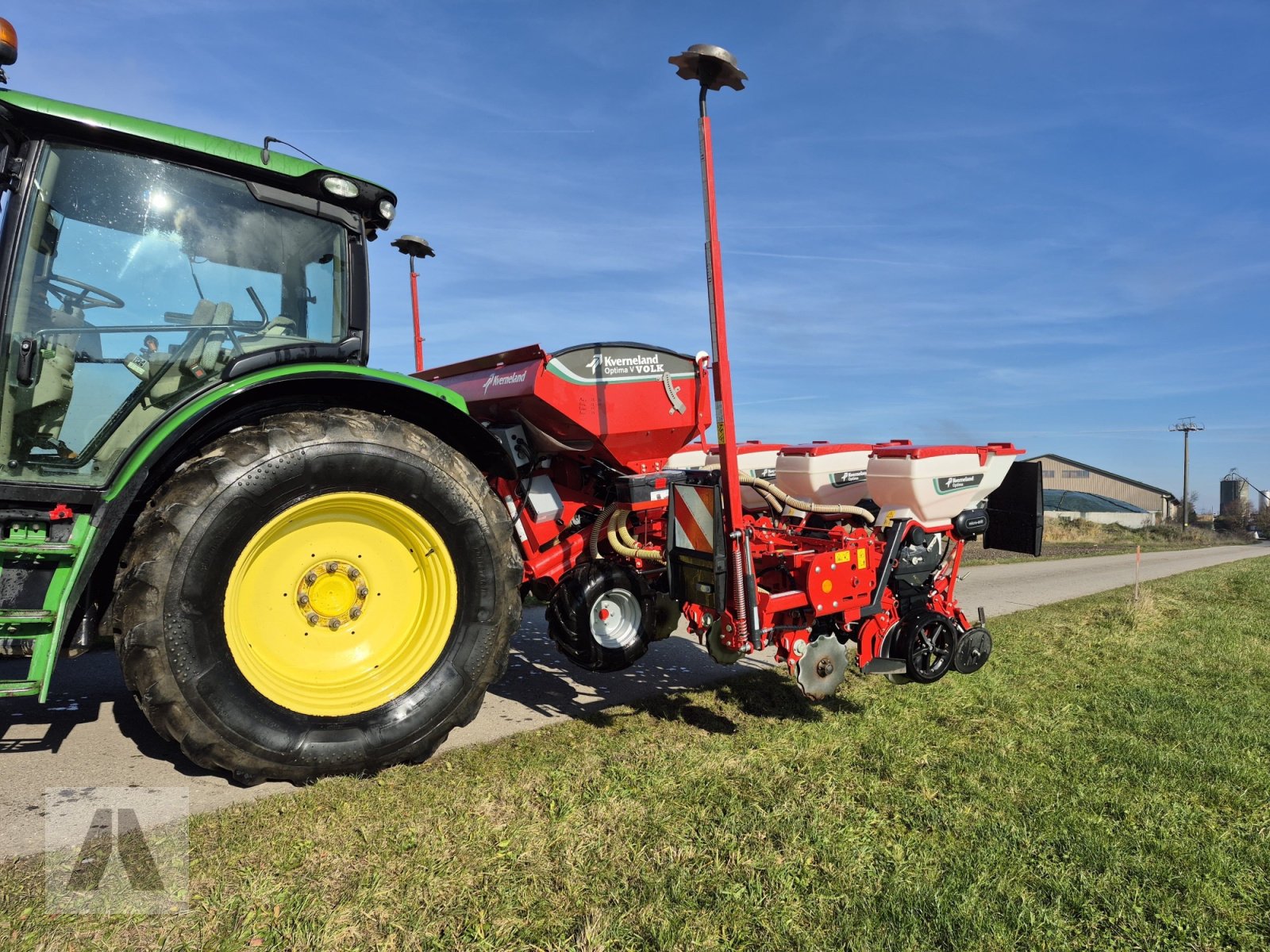 Einzelkornsägerät van het type Kverneland Optima eDrive, Gebrauchtmaschine in Langweid am Lech (Foto 16)