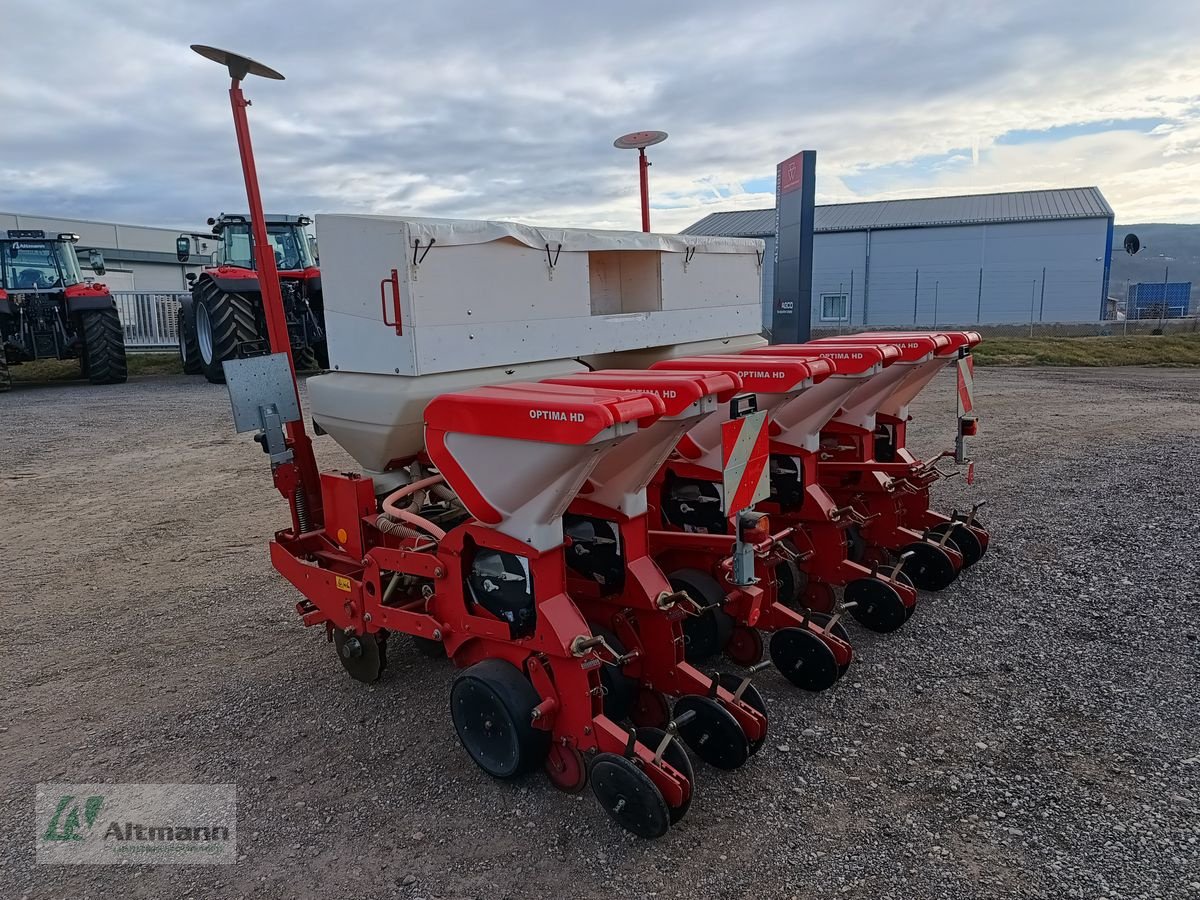 Einzelkornsägerät des Typs Kverneland Optima HD 6reihig 4m Tele mit Reihendüngerstreue, Gebrauchtmaschine in Lanzenkirchen (Bild 4)