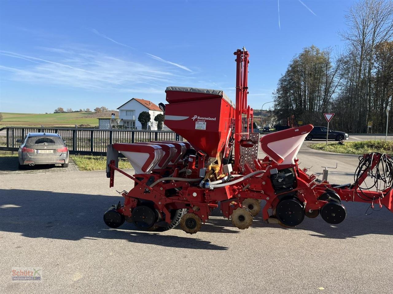 Einzelkornsägerät typu Kverneland Optima HD, e-Drive mit Section Control und Düngeeinrichtung, Baujahr 2016, Gebrauchtmaschine v Schierling (Obrázek 5)