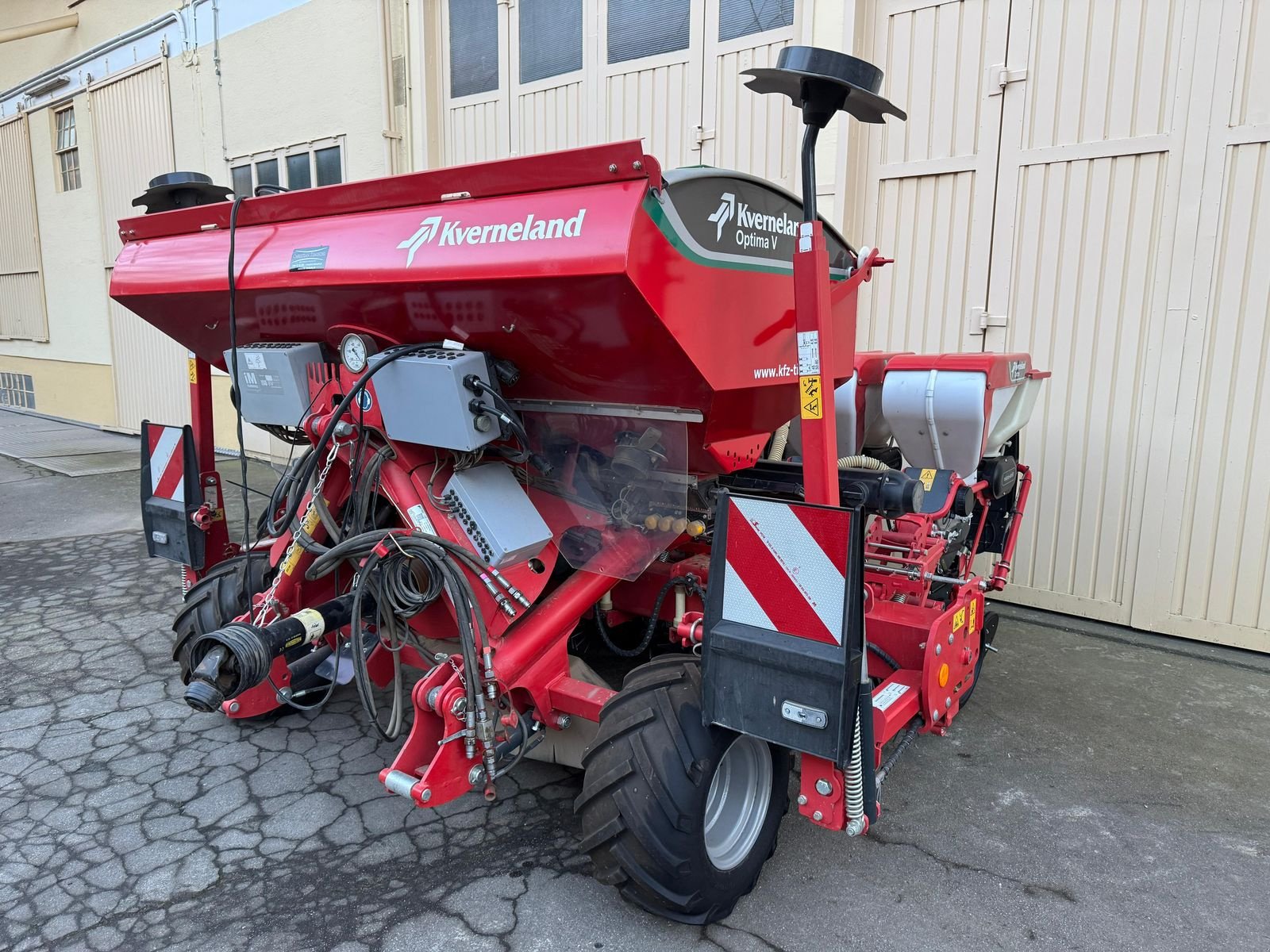 Einzelkornsägerät typu Kverneland Optima HD E Drive, Gebrauchtmaschine w Harmannsdorf-Rückersdorf (Zdjęcie 9)