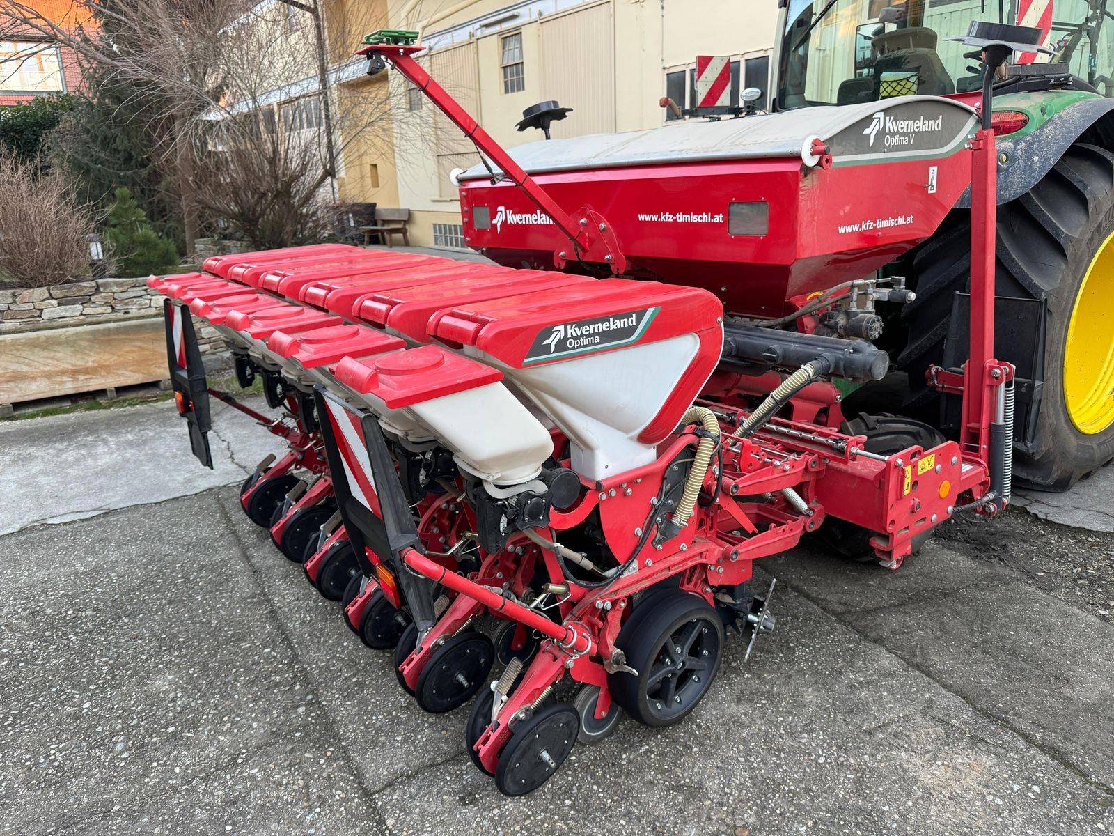 Einzelkornsägerät typu Kverneland Optima HD E Drive, Gebrauchtmaschine w Harmannsdorf-Rückersdorf (Zdjęcie 7)