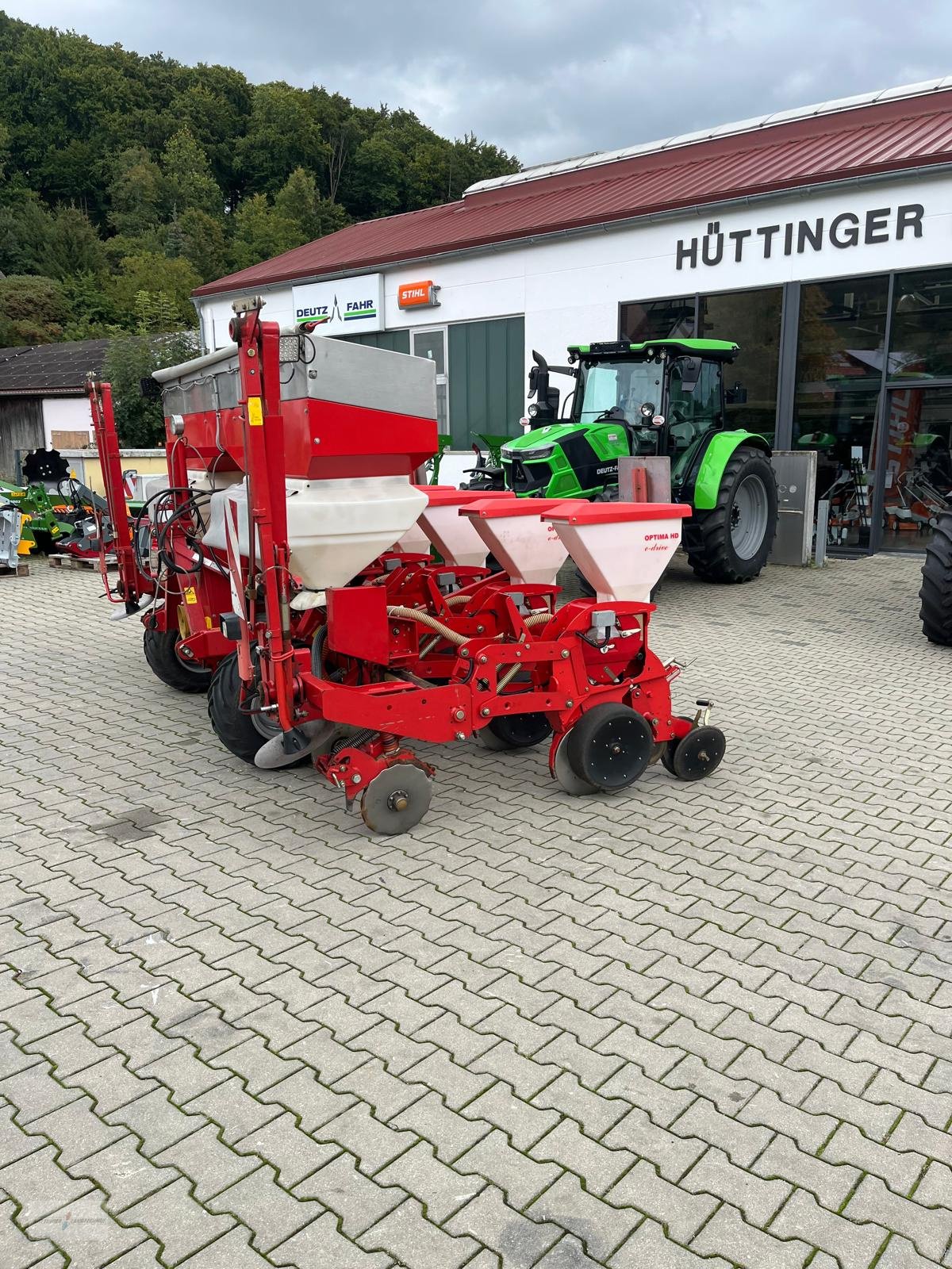 Einzelkornsägerät Türe ait Kverneland Optima HD eDrive, Gebrauchtmaschine içinde Treuchtlingen (resim 4)