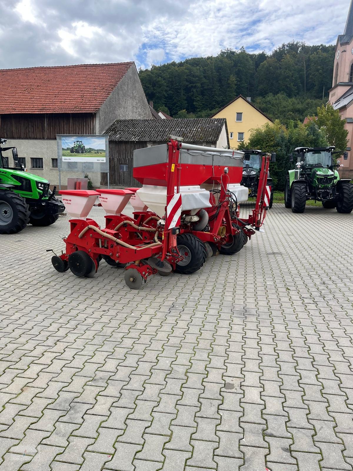 Einzelkornsägerät Türe ait Kverneland Optima HD eDrive, Gebrauchtmaschine içinde Treuchtlingen (resim 7)