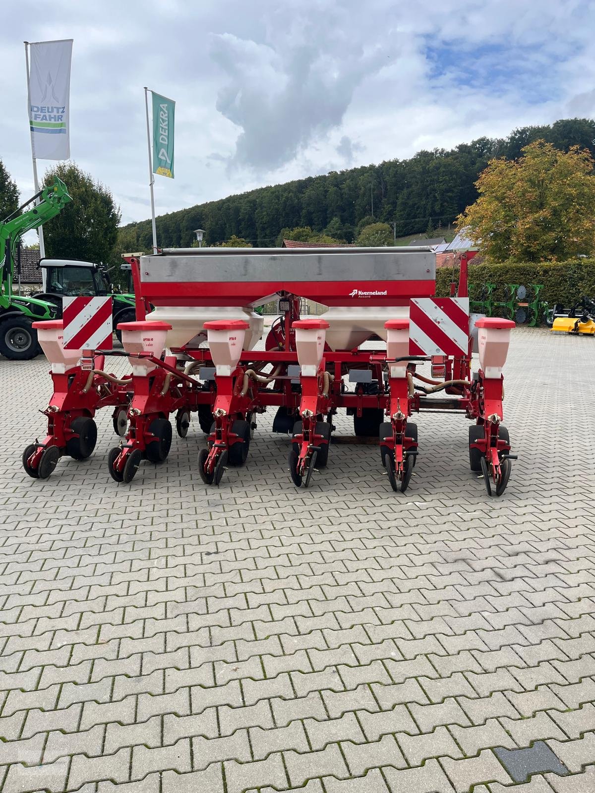 Einzelkornsägerät Türe ait Kverneland Optima HD eDrive, Gebrauchtmaschine içinde Treuchtlingen (resim 9)