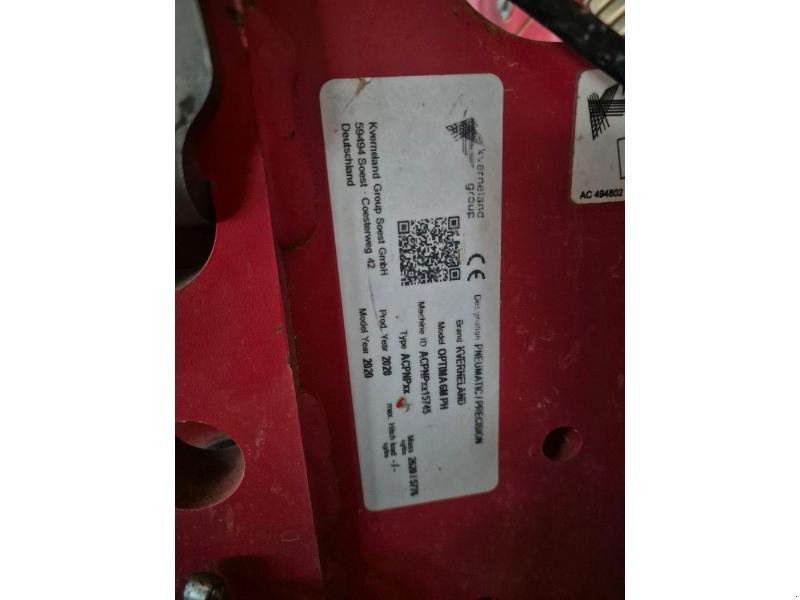 Einzelkornsägerät typu Kverneland OPTIMA HD, Gebrauchtmaschine v CHAUMONT (Obrázek 2)