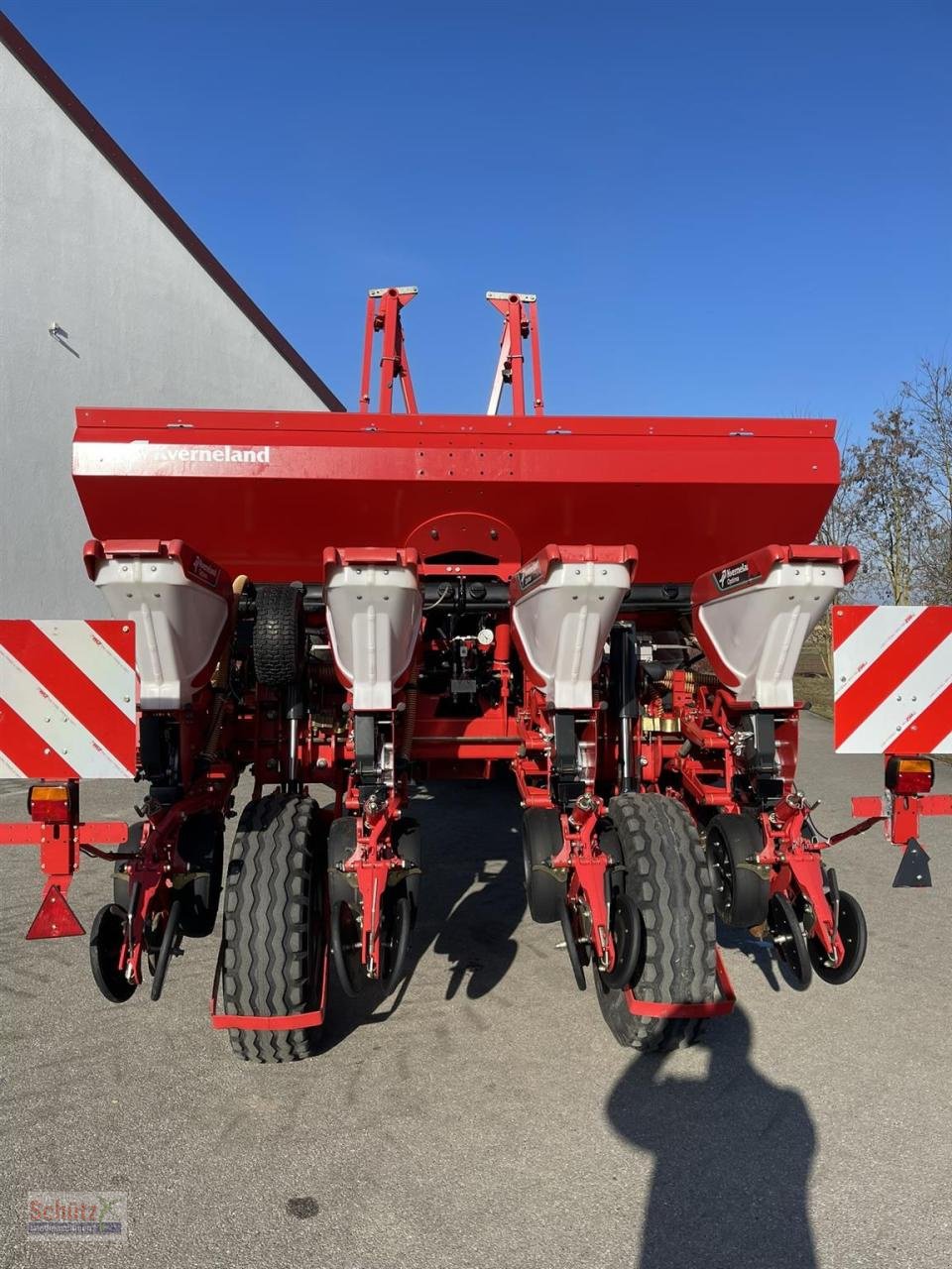 Einzelkornsägerät des Typs Kverneland Optima TF Profi 2, 8-reihig, mechanischer Antrieb, Düngeeinrichtung, 75 cm Reihenabstand, Gebrauchtmaschine in Schierling (Bild 7)