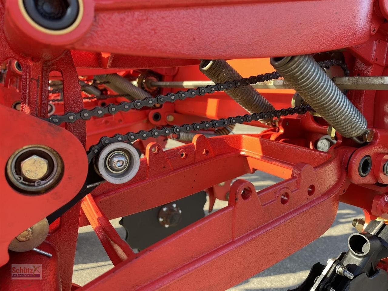 Einzelkornsägerät des Typs Kverneland Optima TF Profi 2, 8-reihig, mechanischer Antrieb, Düngeeinrichtung, 75 cm Reihenabstand, Gebrauchtmaschine in Schierling (Bild 13)