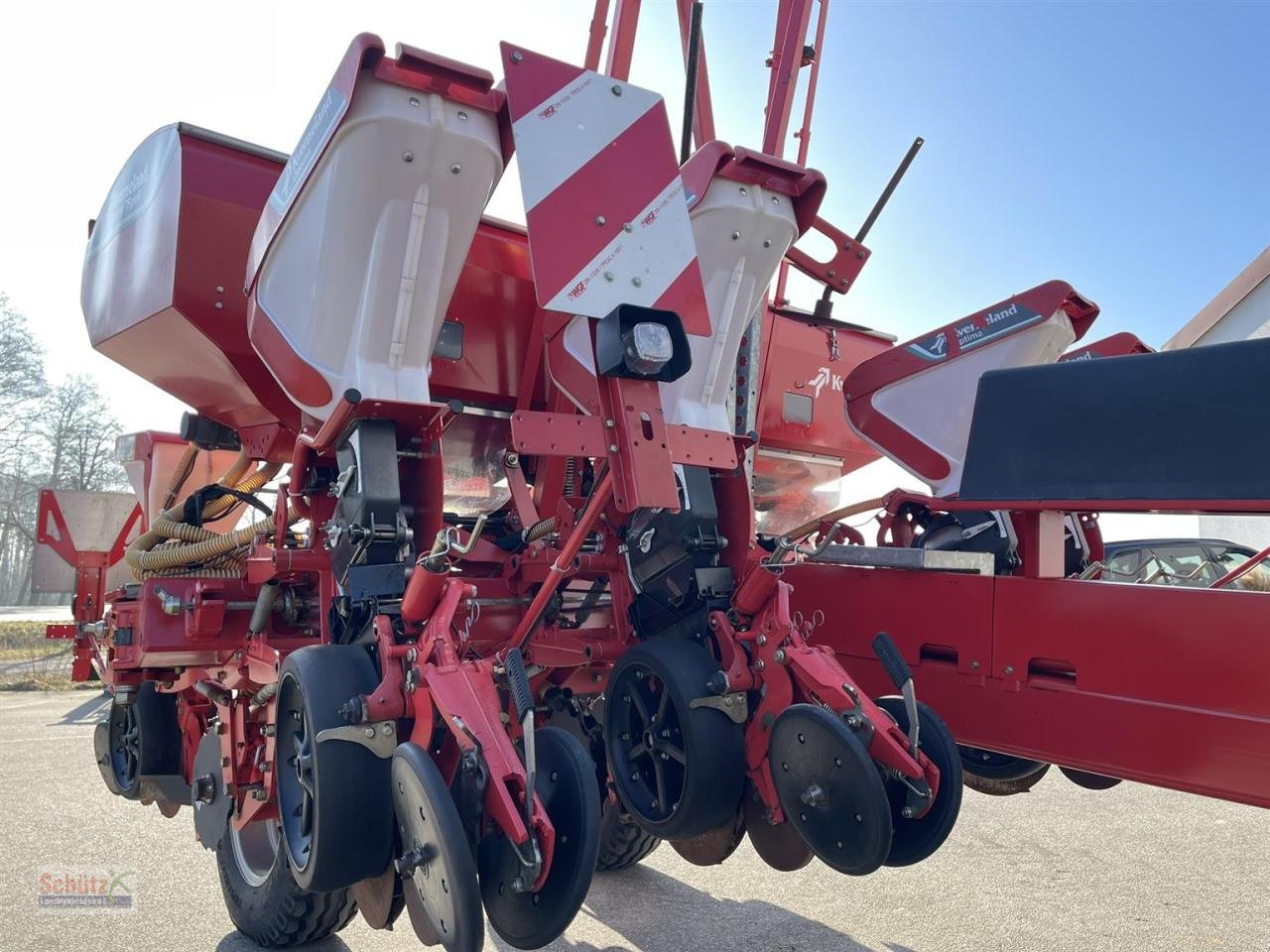 Einzelkornsägerät des Typs Kverneland Optima TF Profi 2, 8-reihig, mechanischer Antrieb, Düngeeinrichtung, 75 cm Reihenabstand, Gebrauchtmaschine in Schierling (Bild 15)