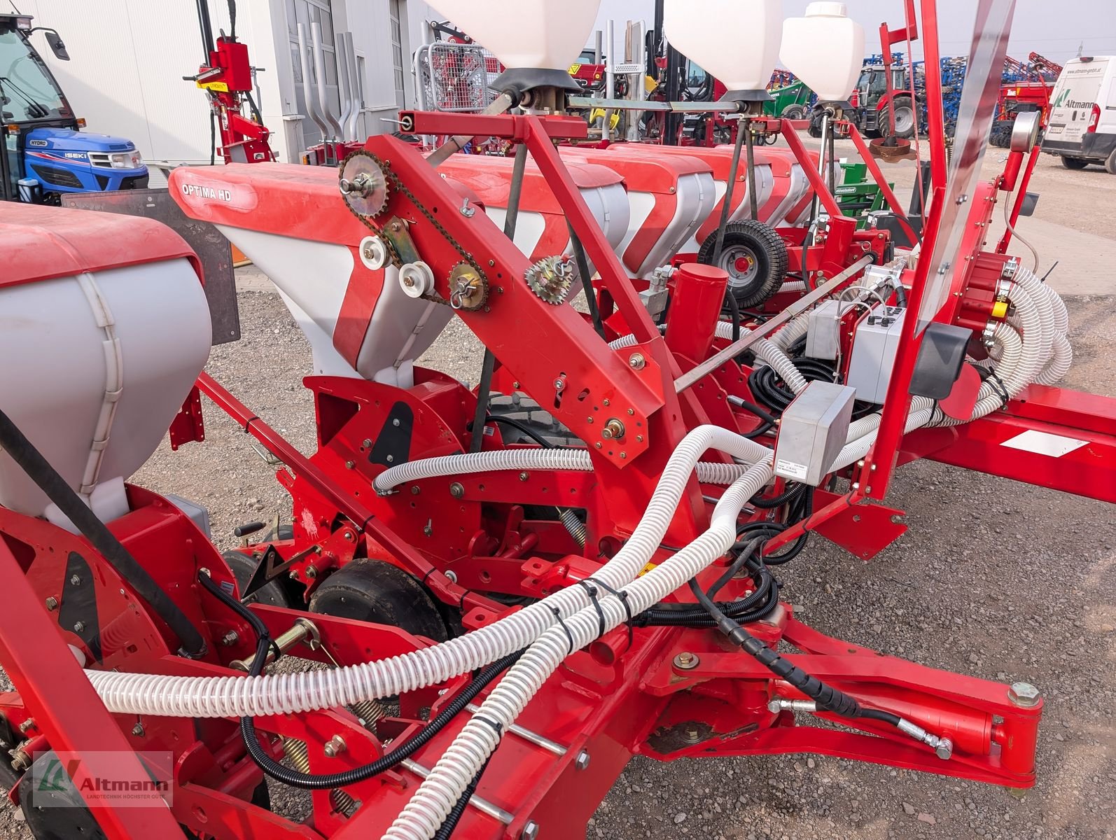 Einzelkornsägerät des Typs Kverneland Optima TF profi 8reihig, Mikrogranulatstreuer, Gebrauchtmaschine in Lanzenkirchen (Bild 10)