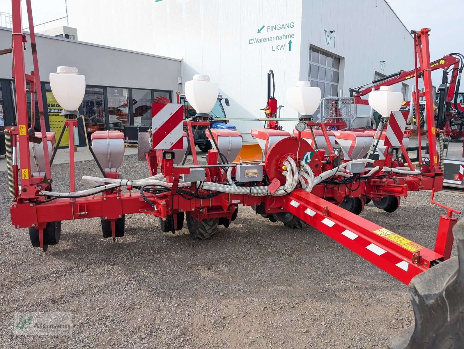 Einzelkornsägerät des Typs Kverneland Optima TF profi 8reihig, Mikrogranulatstreuer, Gebrauchtmaschine in Lanzenkirchen (Bild 9)