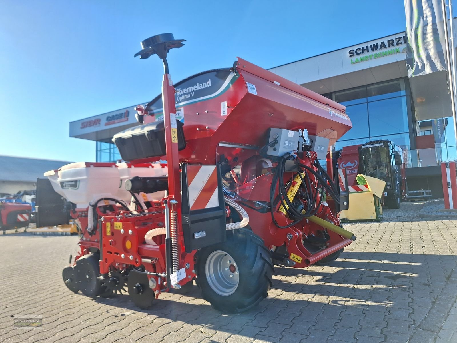 Einzelkornsägerät typu Kverneland Optima V 6-RHG, Vorführmaschine v Aurolzmünster (Obrázek 3)