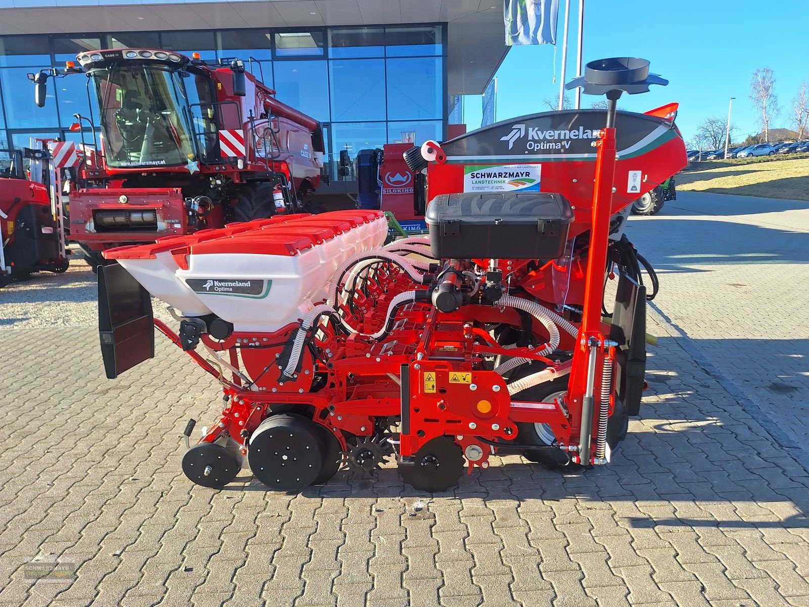 Einzelkornsägerät typu Kverneland Optima V 6-RHG, Vorführmaschine v Aurolzmünster (Obrázek 4)