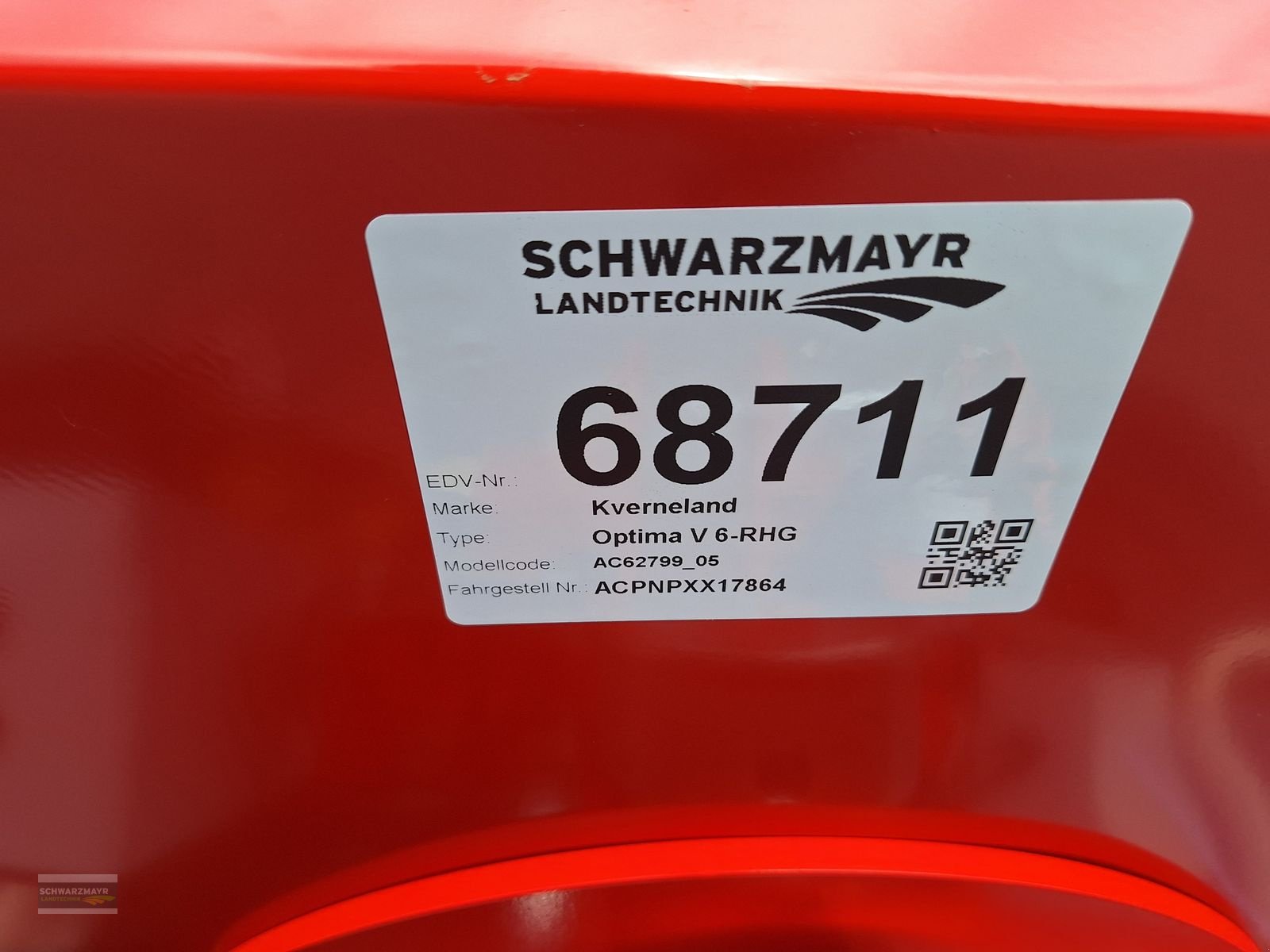 Einzelkornsägerät des Typs Kverneland Optima V 6-RHG, Neumaschine in Gampern (Bild 20)