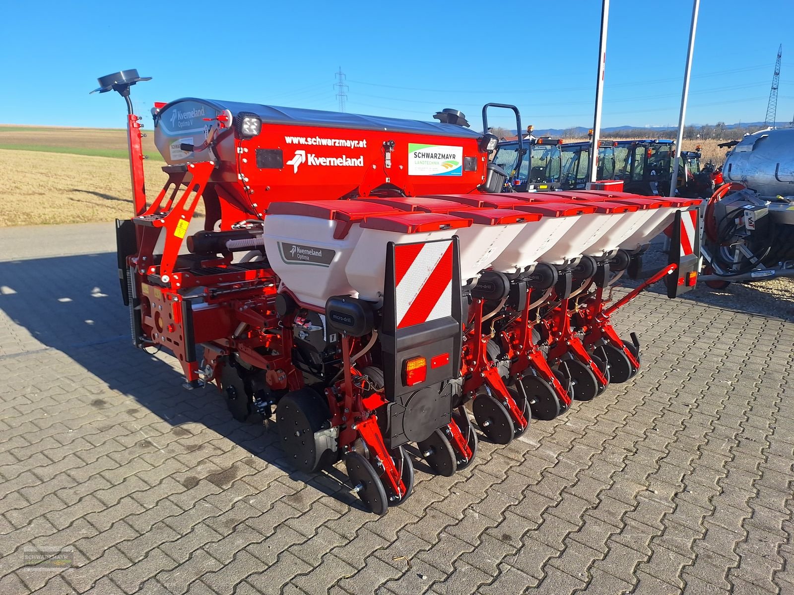 Einzelkornsägerät typu Kverneland Optima V 6-RHG, Neumaschine w Gampern (Zdjęcie 5)