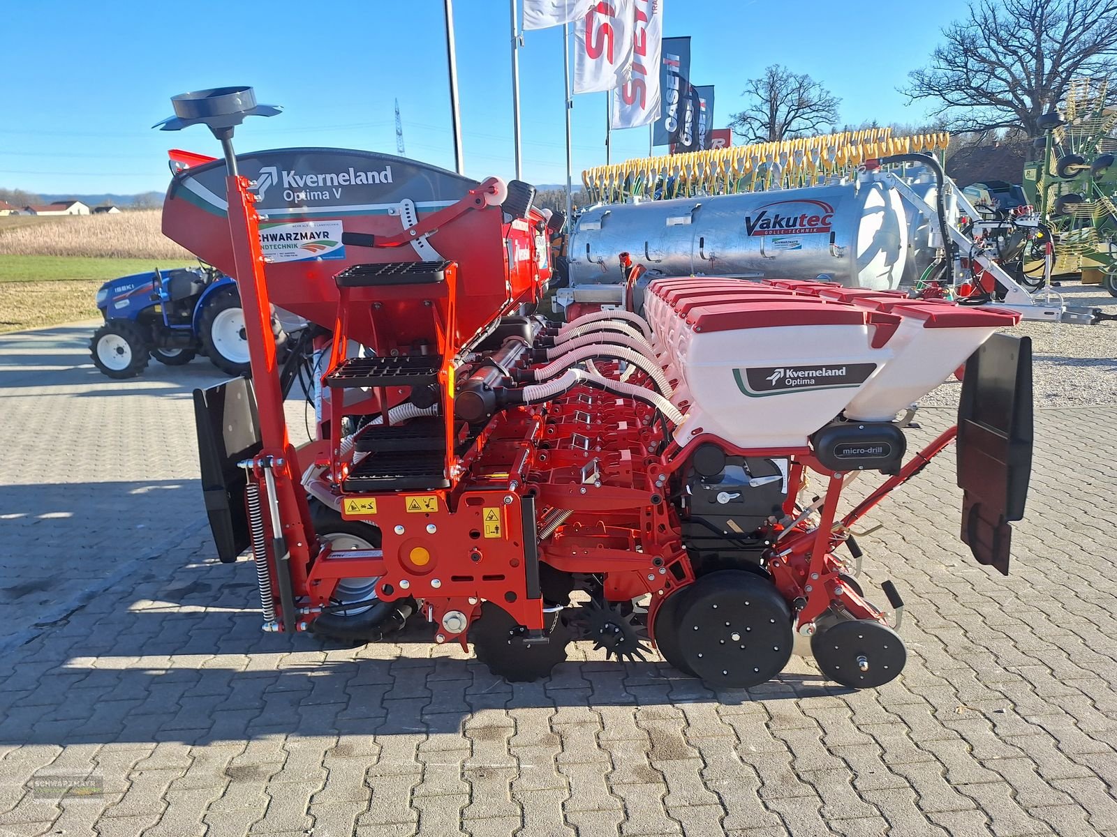 Einzelkornsägerät typu Kverneland Optima V 6-RHG, Neumaschine w Gampern (Zdjęcie 7)