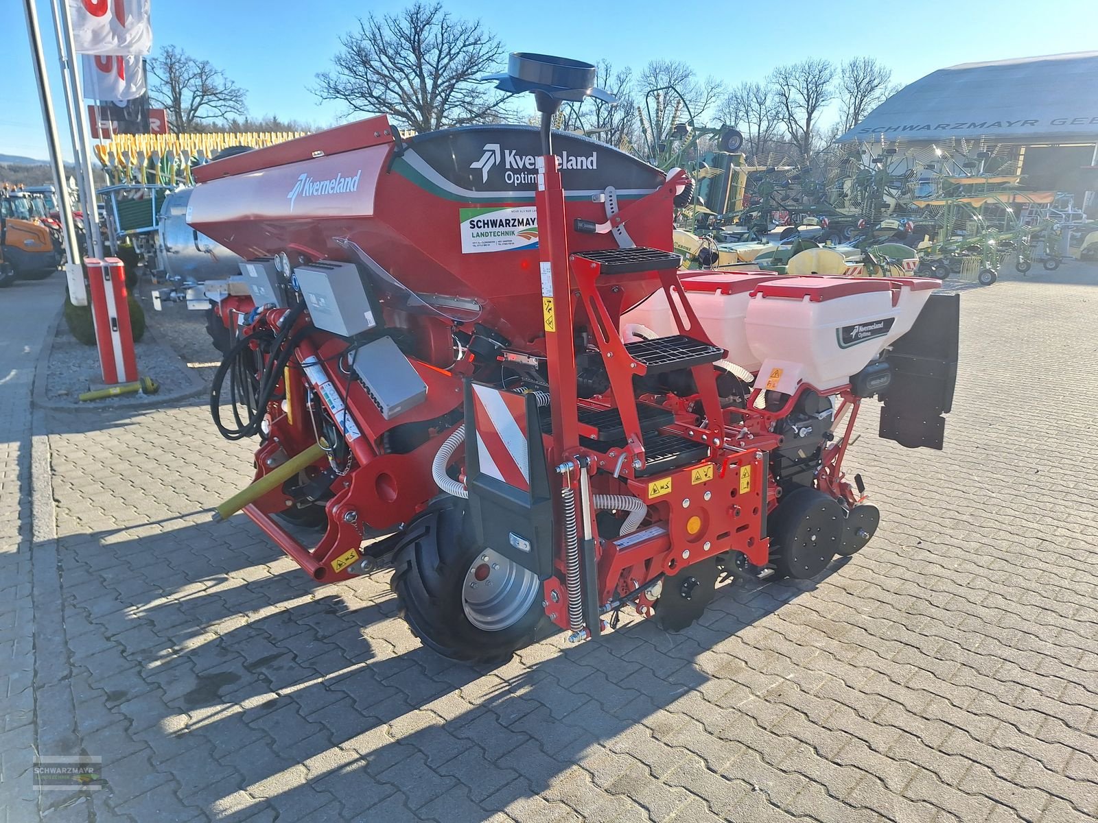 Einzelkornsägerät typu Kverneland Optima V 6-RHG, Neumaschine w Gampern (Zdjęcie 8)