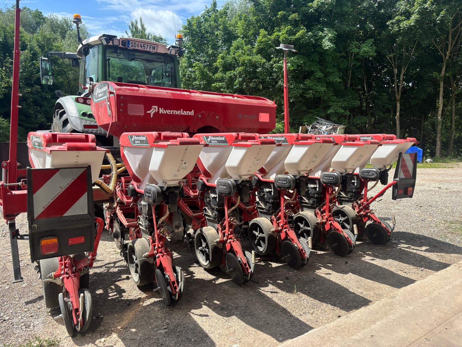 Einzelkornsägerät des Typs Kverneland Optima V HDII, Gebrauchtmaschine in Zell an der Pram (Bild 1)