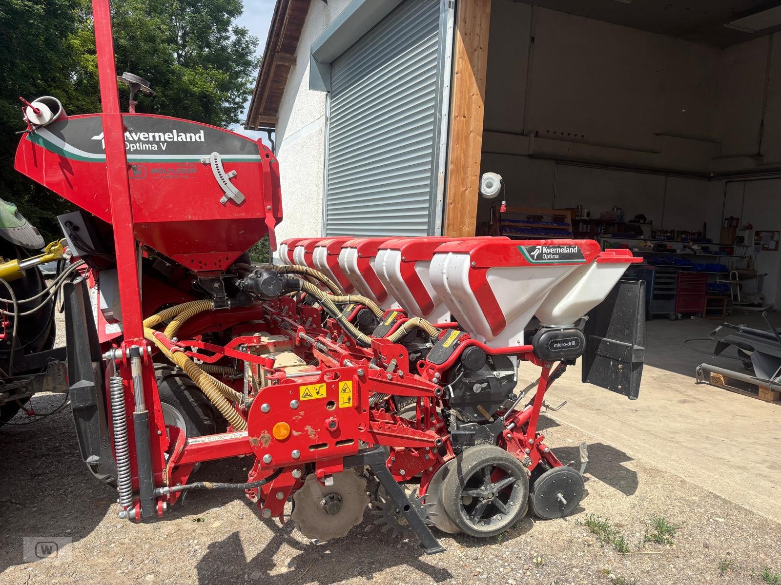 Einzelkornsägerät des Typs Kverneland Optima V HDII, Gebrauchtmaschine in Zell an der Pram (Bild 3)