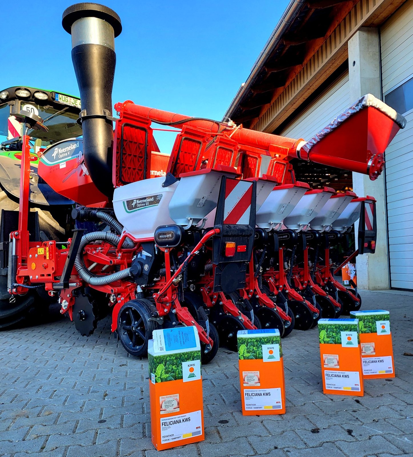 Einzelkornsägerät typu Kverneland Optima, Gebrauchtmaschine v Dittenheim (Obrázek 2)