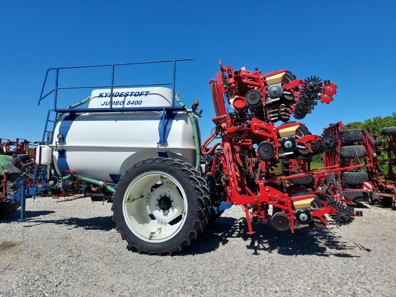 Einzelkornsägerät tip Kverneland Unicorn SD 18 rk. m. gødning., Gebrauchtmaschine in Hammel (Poză 3)