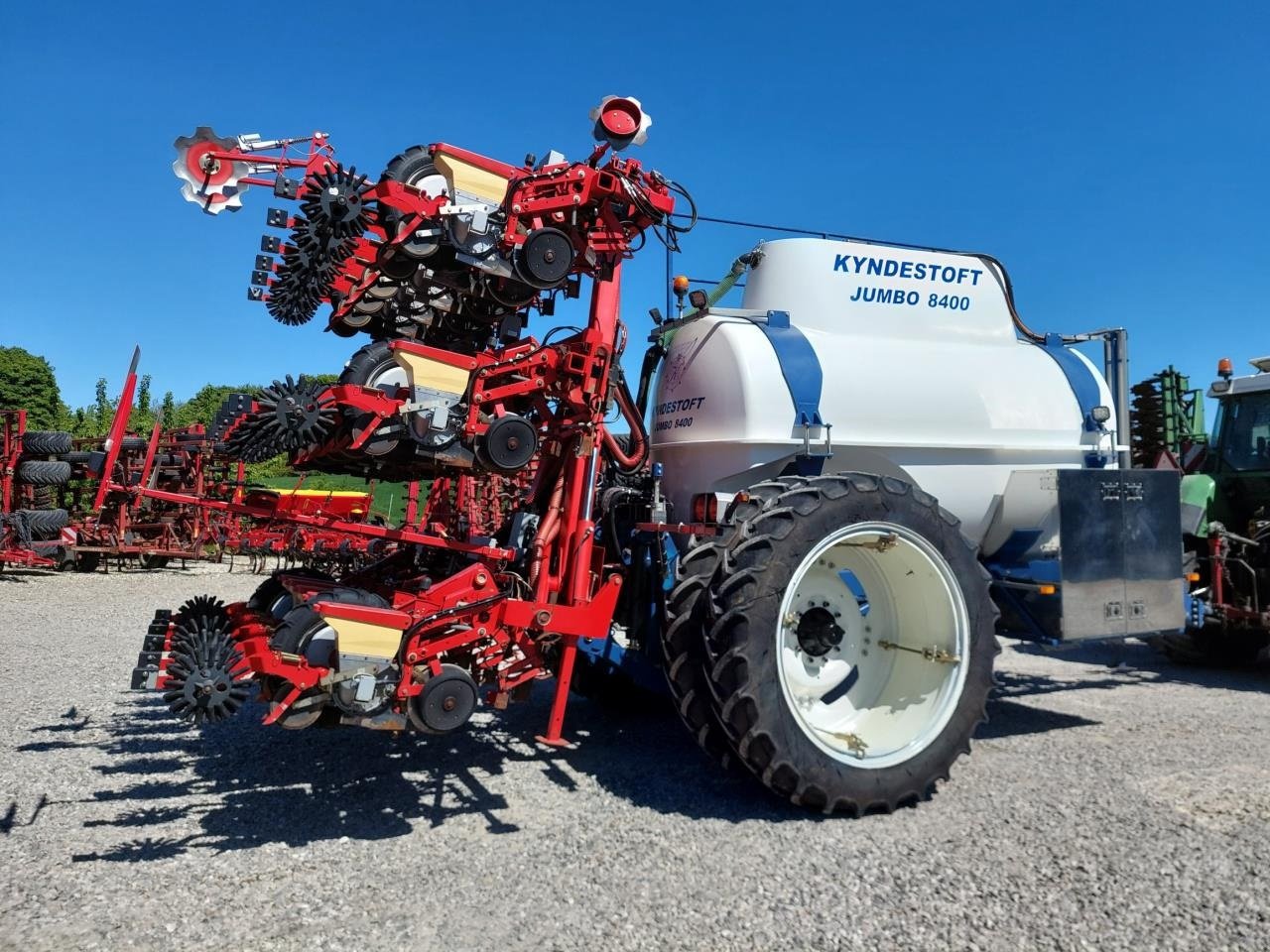 Einzelkornsägerät typu Kverneland Unicorn SD 18 rk. m. gødning., Gebrauchtmaschine w Hammel (Zdjęcie 2)