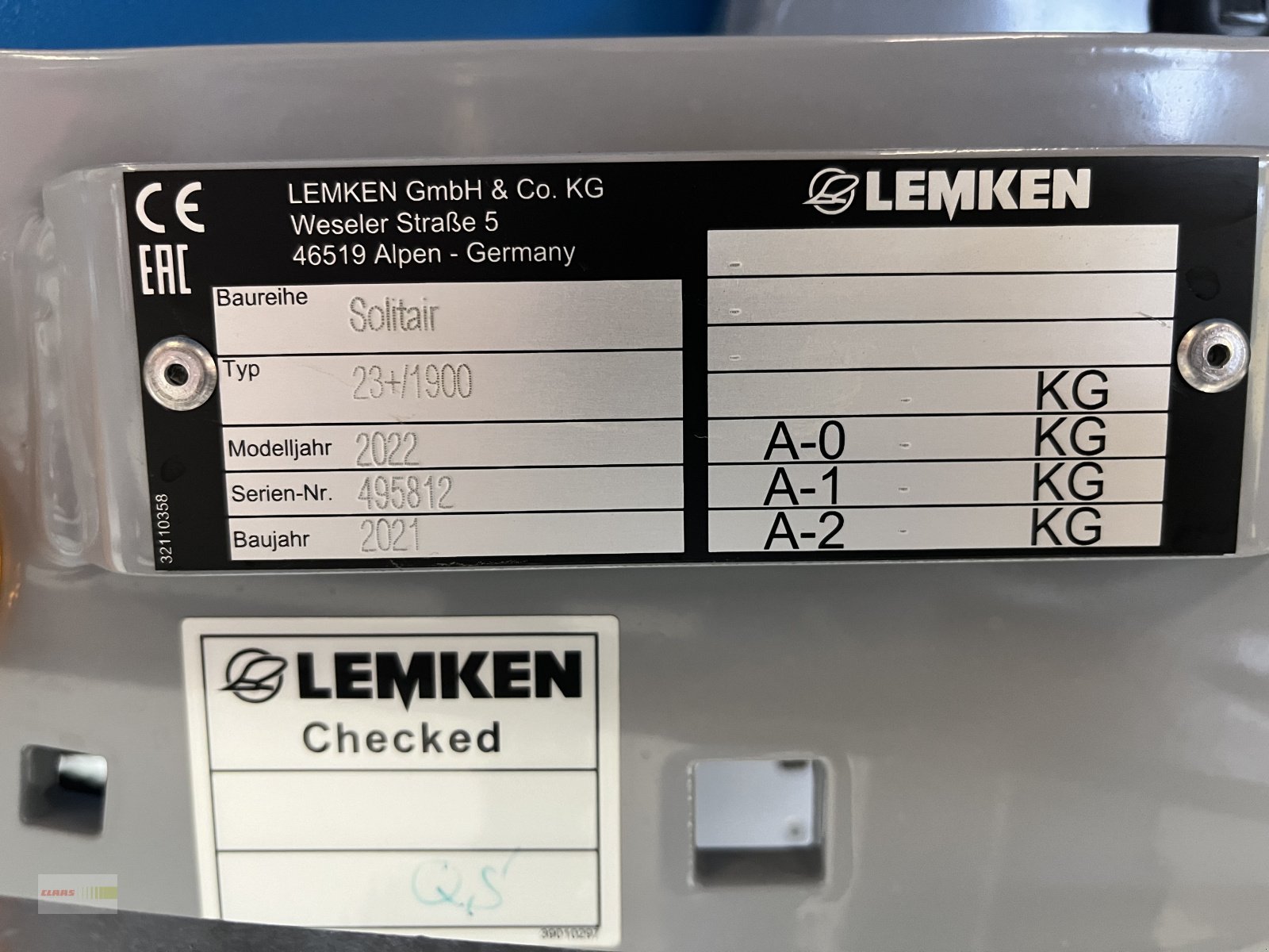 Einzelkornsägerät tip Lemken Azurit 10 K 8 PREIS REDZUIERT !!!, Gebrauchtmaschine in Langenau (Poză 19)