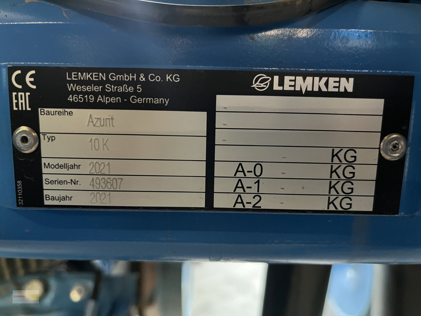 Einzelkornsägerät tipa Lemken Azurit 10 K 8 PREIS REDZUIERT !!!, Gebrauchtmaschine u Langenau (Slika 21)