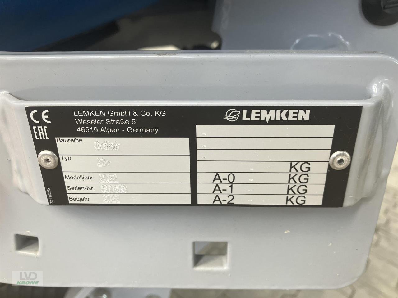 Einzelkornsägerät tipa Lemken Azurit 10 K 8, Gebrauchtmaschine u Spelle (Slika 15)
