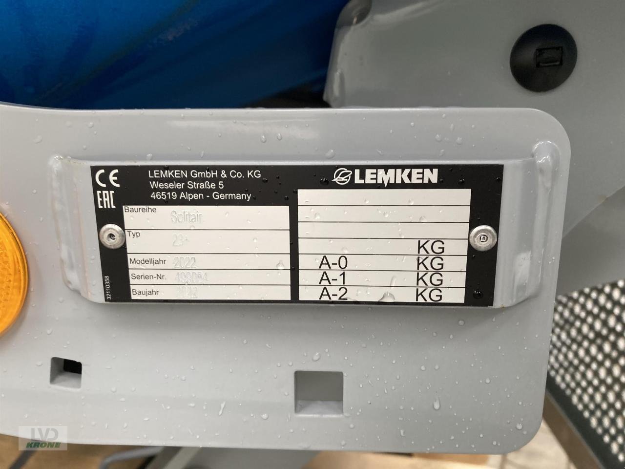 Einzelkornsägerät типа Lemken Azurit 10 K 8, Gebrauchtmaschine в Spelle (Фотография 9)
