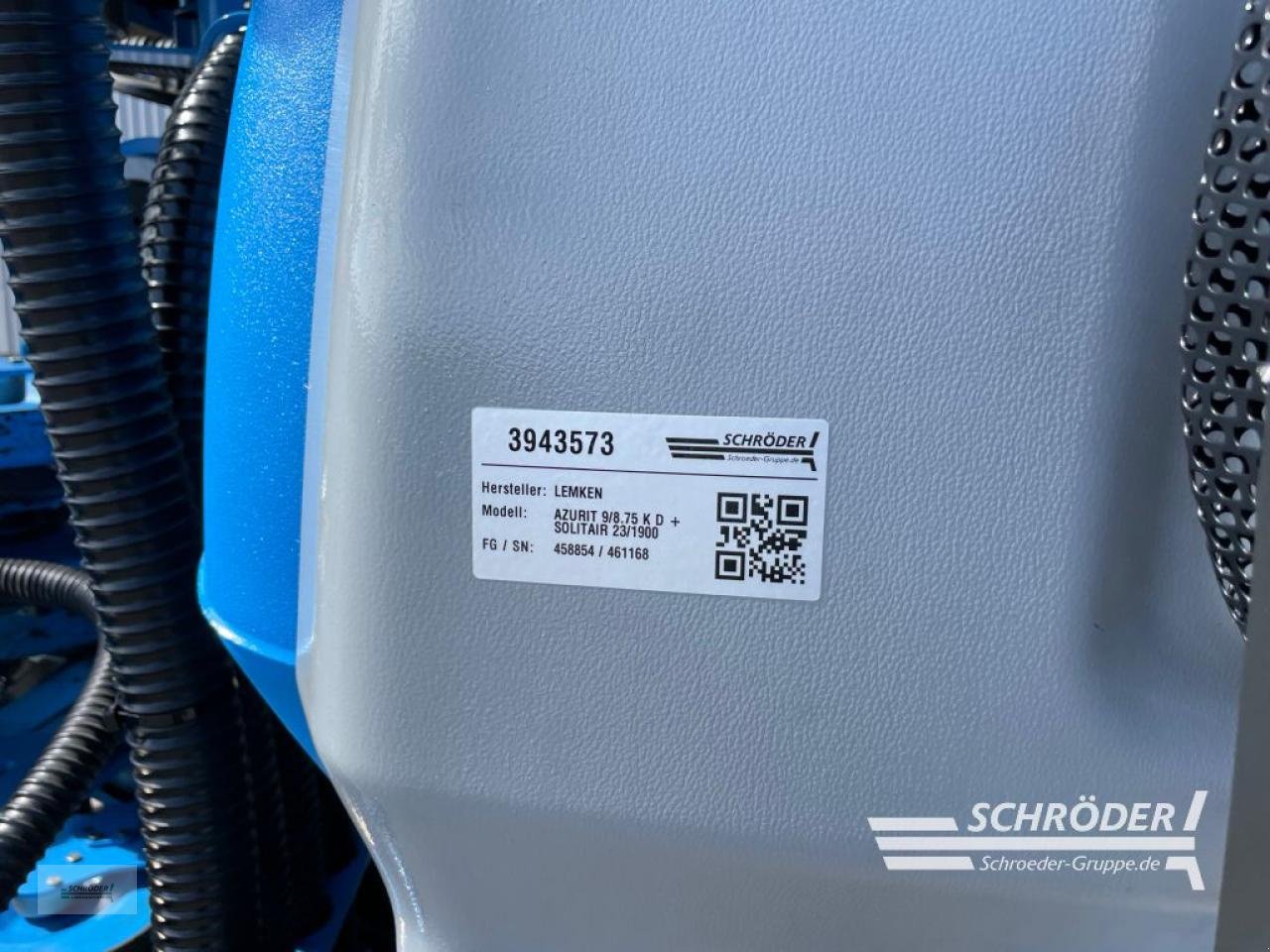 Einzelkornsägerät typu Lemken AZURIT 9/8.75 K D + SOLITAIR 23/1900, Gebrauchtmaschine v Wildeshausen (Obrázek 11)