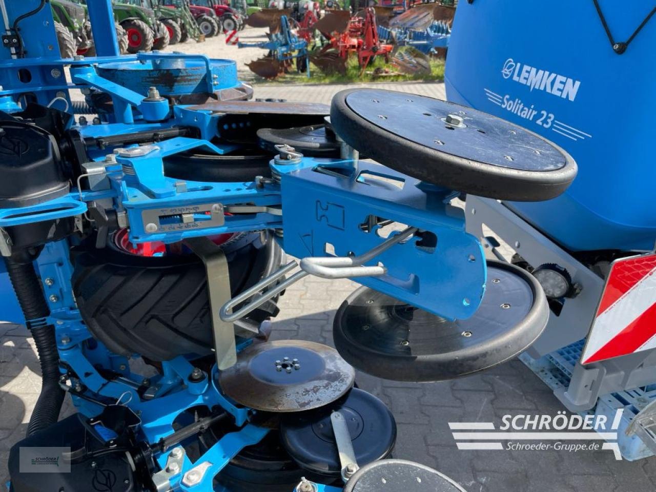 Einzelkornsägerät typu Lemken AZURIT 9/8.75 K D + SOLITAIR 23/1900, Gebrauchtmaschine v Wildeshausen (Obrázek 22)