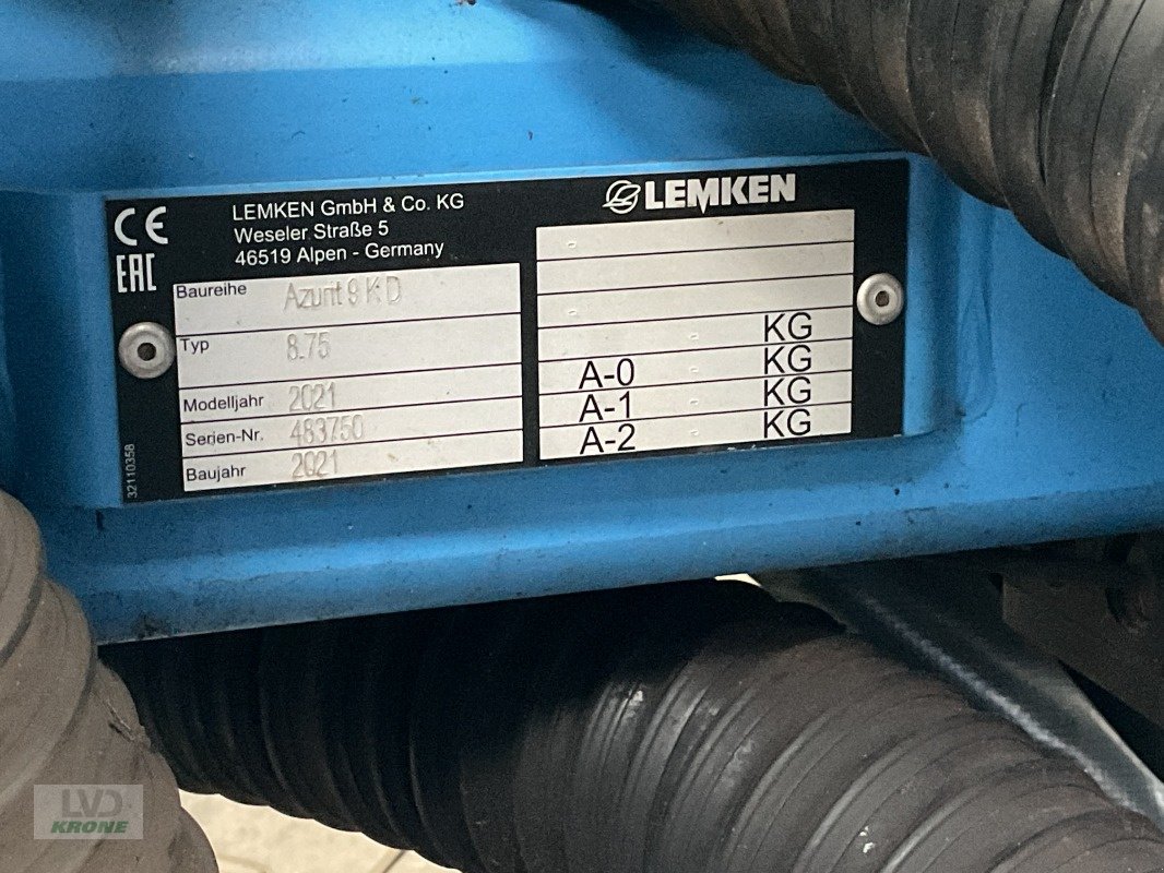 Einzelkornsägerät типа Lemken Azurit 9-8.75 K D, Gebrauchtmaschine в Spelle (Фотография 18)