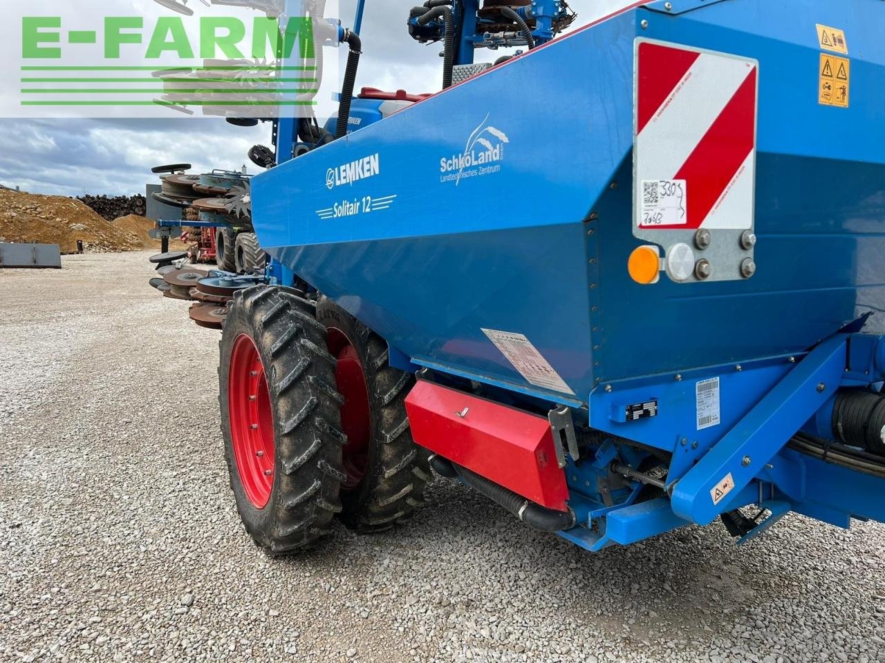 Einzelkornsägerät des Typs Lemken Azurit 9 8.75 Solitair 12/5800, Gebrauchtmaschine in Hamburg (Bild 4)