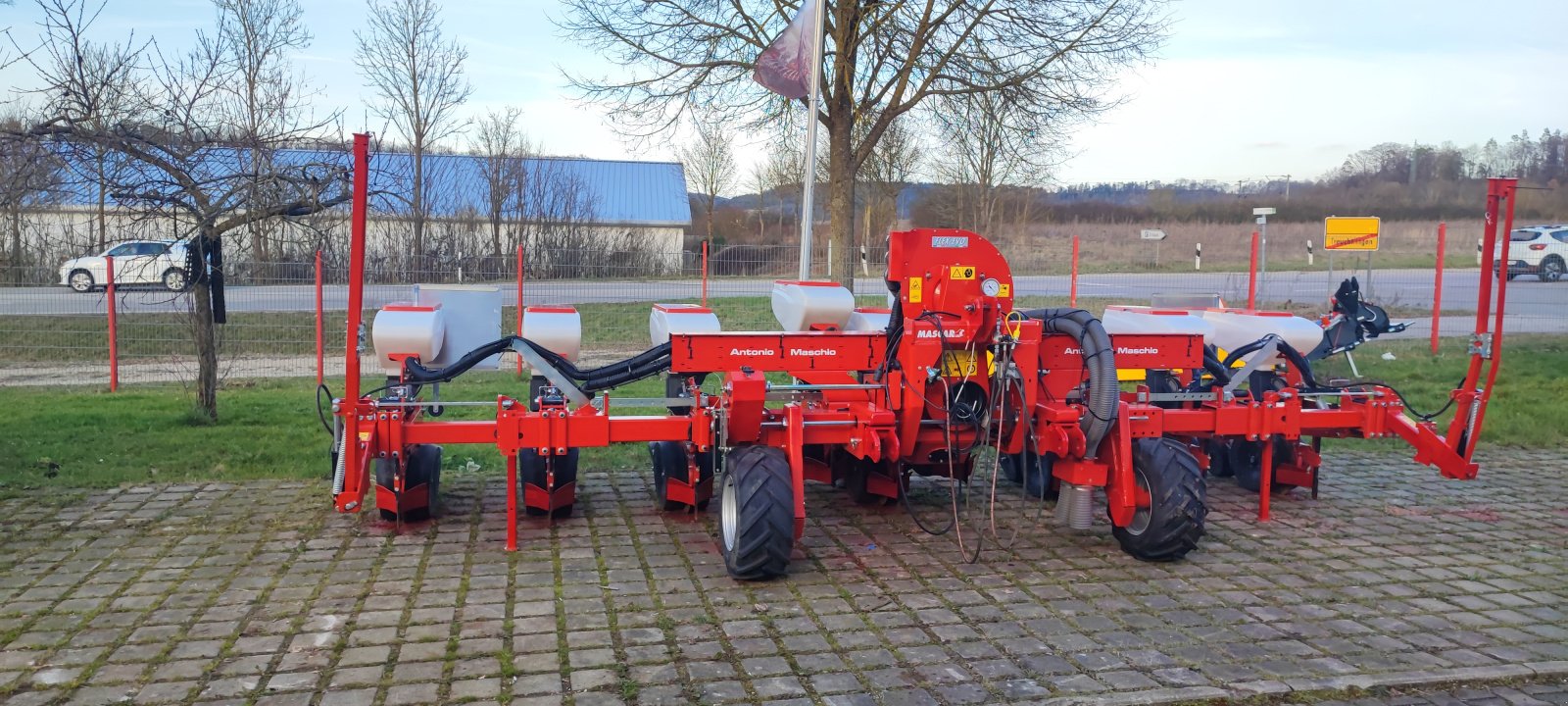 Einzelkornsägerät Türe ait Mascar FlexEvo 9, Gebrauchtmaschine içinde Treuchtlingen (resim 7)