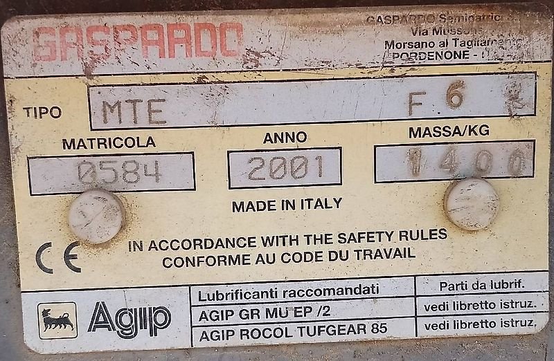 Einzelkornsägerät des Typs Maschio Gaspardo MTE F6, Gebrauchtmaschine in Fürstenstein (Bild 2)