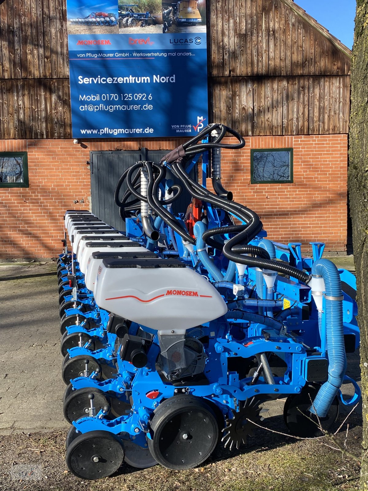 Einzelkornsägerät tipa Monosem CRT, Neumaschine u Königsmoor (Slika 11)